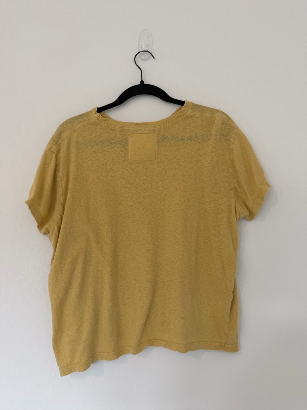 MOTHER Red Hot Mama Graphic Tee - Mustard Yellow - Picture 2 of 3